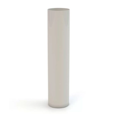 GAMRAT PCV Rura spustowa 110mm - 3 mb - BIEL